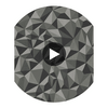 Quartz - Graphite Charcoal By Cole & Son | Cole & Son Curio |  Wallcovering Print Circular Swatch | DW