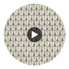 Narina - Black & White Charcoal By Cole & Son | Cole & Son Ardmore |  Wallcovering Print Circular Swatch | DW