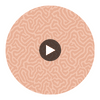 Coral - Salmon Coral By Cole & Son | Cole & Son Landscape Plains |  Wallcovering Print Circular Swatch | DW