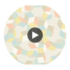 Puzzle - Pale Pastel  By Cole & Son | Cole & Son Geometric Ii |  Wallcovering Print Circular Swatch | DW