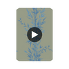 Bamboo - Blue On Khaki  By Cole & Son | Cole & Son Archive Anthology |Botanical & Floral  Wallcovering Print Circular Swatch | DW