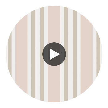 Polo Stripe - Soft Pink Pink By Cole & Son | Cole & Son Marquee Stripes |  Wallcovering Print Circular Swatch | DW