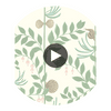 Secret Garden - Soft Green  By Cole & Son | Cole & Son Whimsical |Animal/Insects Botanical & Floral Wallcovering Print Circular Swatch | DW