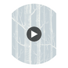 Woods - Powder Blue  By Cole & Son | Cole & Son Whimsical | Novelty Wallcovering Print Circular Swatch | DW
