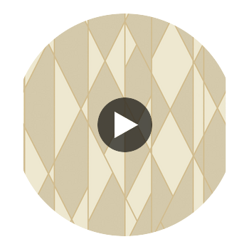 Oblique - Linen  By Cole & Son | Cole & Son Geometric Ii |  Wallcovering Print Circular Swatch | DW