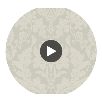 Fonteyn - Old Olive Sage By Cole & Son | Cole & Son Mariinsky Damask |  Wallcovering Print Circular Swatch | DW