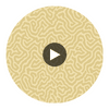 Coral - Ochre Yellow By Cole & Son | Cole & Son Landscape Plains |  Wallcovering Print Circular Swatch | DW