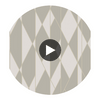 Oblique - Grey And White  By Cole & Son | Cole & Son Geometric Ii |  Wallcovering Print Circular Swatch | DW