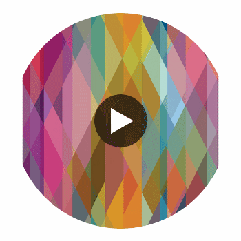 Prism - Multi-Coloured  By Cole & Son | Cole & Son Geometric Ii |  Wallcovering Print Circular Swatch | DW