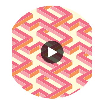 Luxor - Pink  By Cole & Son | Cole & Son Geometric Ii |  Wallcovering Print Circular Swatch | DW