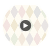 Punchinello - Soft Pink  By Cole & Son | Cole & Son Whimsical |Diamond Geometric Wallcovering Print Circular Swatch | DW