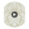 Giselle - Old Olive Olive Green By Cole & Son | Cole & Son Mariinsky Damask |  Wallcovering Print Circular Swatch | DW