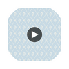 Alma - Blue  By Cole & Son | Cole & Son Archive Anthology |Diamond Geometric Wallcovering Print Circular Swatch | DW