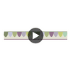 Scaramouche - Purple&Green  By Cole & Son | Cole & Son Whimsical |  Wallcovering Print Circular Swatch | DW