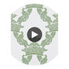 Borja - Verde Green By Gaston Y Daniela | Lorenzo Castillo Hispania Wp |Damask  Wallcovering Print Circular Swatch | DW