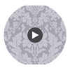 Fonteyn - Mink Grey By Cole & Son | Cole & Son Mariinsky Damask |  Wallcovering Print Circular Swatch | DW