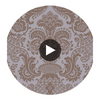 Petrouchka - Lilac Lavender By Cole & Son | Cole & Son Mariinsky Damask |  Wallcovering Print Circular Swatch | DW