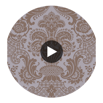 Petrouchka - Lilac Lavender By Cole & Son | Cole & Son Mariinsky Damask |  Wallcovering Print Circular Swatch | DW