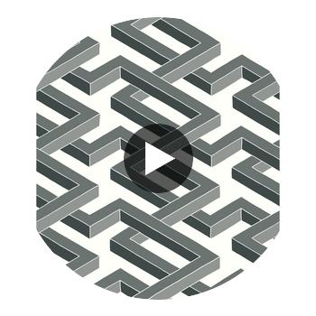 Luxor - Black And White  By Cole & Son | Cole & Son Geometric Ii |  Wallcovering Print Circular Swatch | DW
