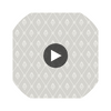 Alma - Grey  By Cole & Son | Cole & Son Archive Anthology |Diamond Geometric Wallcovering Print Circular Swatch | DW