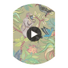 Savuti - Khaki Multi Multi By Cole & Son | Cole & Son Ardmore |  Wallcovering Print Circular Swatch | DW