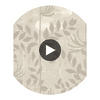 Nautilus - Neutral& Sil  By Cole & Son | Cole & Son Whimsical | Animal/Insects Wallcovering Print Circular Swatch | DW