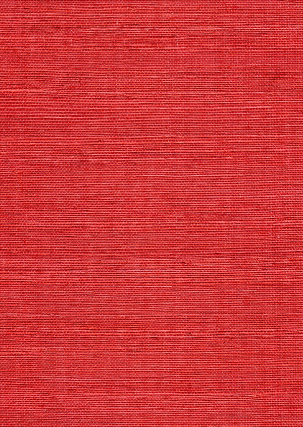 Noto Chinese Red Grasscloth Wallcovering | Fentucci