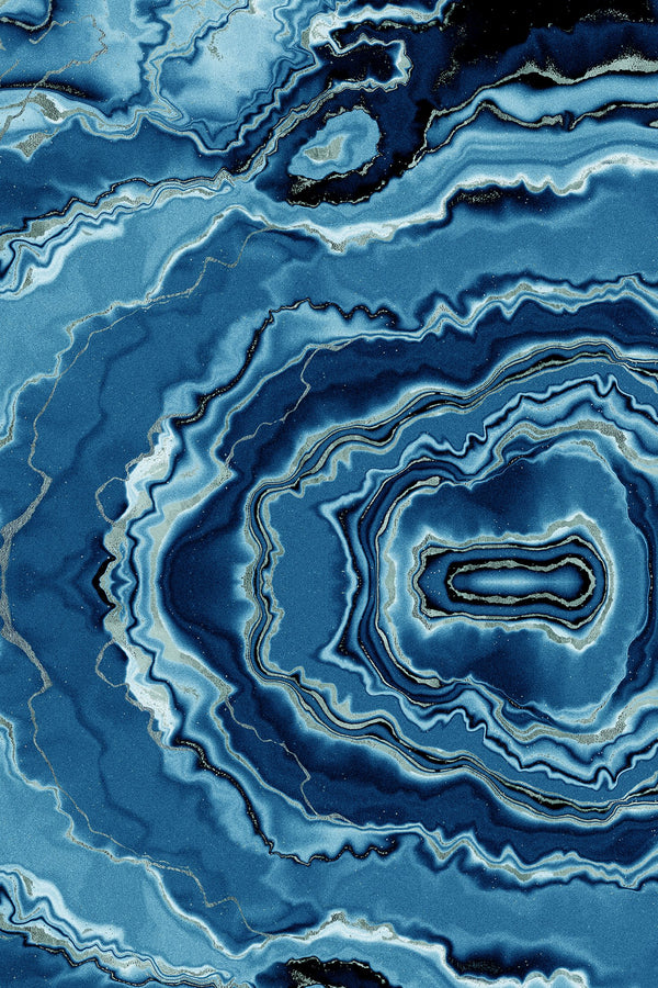 Totally Stoned Agate Fabric | Phillipe Romano Screen Prints
