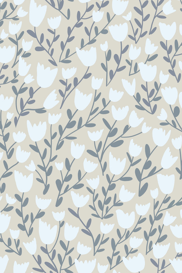Tulips Neutral | Phillipe Romano Screen Prints