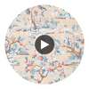 Ellwood - Soft Gold Wallcovering | Anna French at DW Circular Swatch | DW