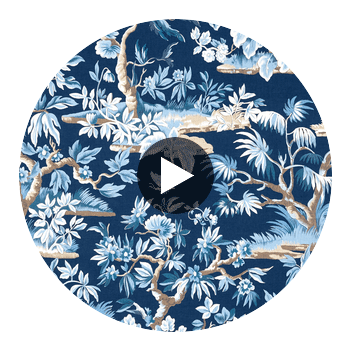 ELWOOD WALLPAPER Circular Swatch | DW
