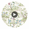 ELWOOD WALLPAPER Circular Swatch | DW