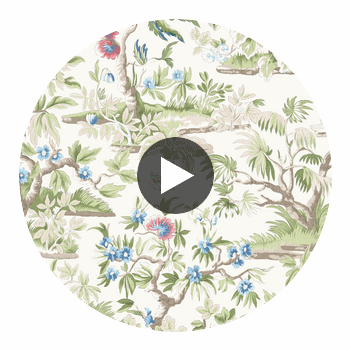 ELWOOD WALLPAPER Circular Swatch | DW