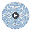 Pontorma | Anna French Wallcovering Circular Swatch | DW