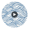 Cloudwater | Anna French Wallcovering Circular Swatch | DW