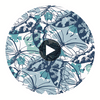 Kinetic | Anna French Wallcovering Circular Swatch | DW