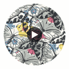Kinetic | Anna French Wallcovering Circular Swatch | DW