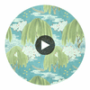 Murray Stripe | Anna French Wallcovering Circular Swatch | DW