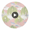 Murray Stripe | Anna French Wallcovering Circular Swatch | DW
