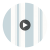 Clipperton Stripe | Anna French Wallcovering Circular Swatch | DW