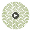 Clipperton Stripe | Anna French Wallcovering Circular Swatch | DW