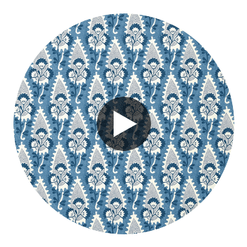 Cornwall | Anna French Wallcovering Circular Swatch | DW
