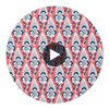 Cornwall | Anna French Wallcovering Circular Swatch | DW