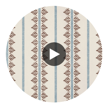 Fern Stripe | Anna French Wallcovering Circular Swatch | DW