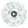 Indienne Hazel | Anna French Wallcovering Circular Swatch | DW