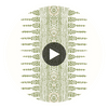 Javanese Stripe | Anna French Wallcovering Circular Swatch | DW