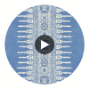 Javanese Stripe | Anna French Wallcovering Circular Swatch | DW