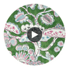 Tree House | Anna French Wallcovering Circular Swatch | DW