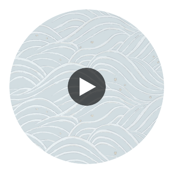 Waves | Anna French Wallcovering Circular Swatch | DW