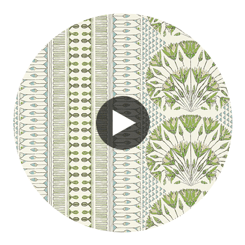 Cairo | Anna French Wallcovering Circular Swatch | DW